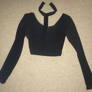 Forever 21 formal crop top